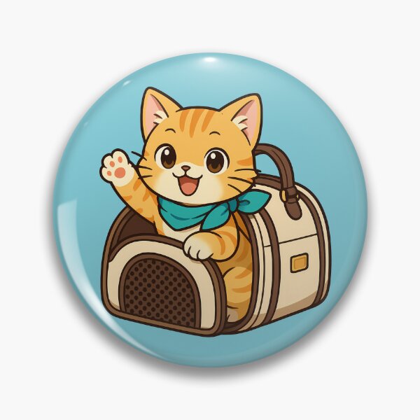 Item preview, Orange Kitten In Carrier Bag designed and sold by Yuliya Brush.