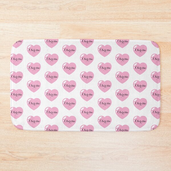 Item preview, Clarissa Name with Pink Heart  designed and sold by Monika Howarth.