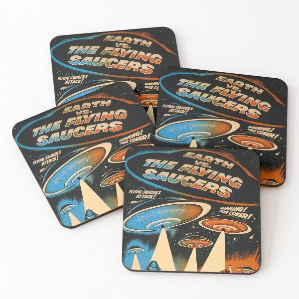 Item preview, Earth vs Flying Saucers Movie HD designed and sold by Retr0Tshirts.