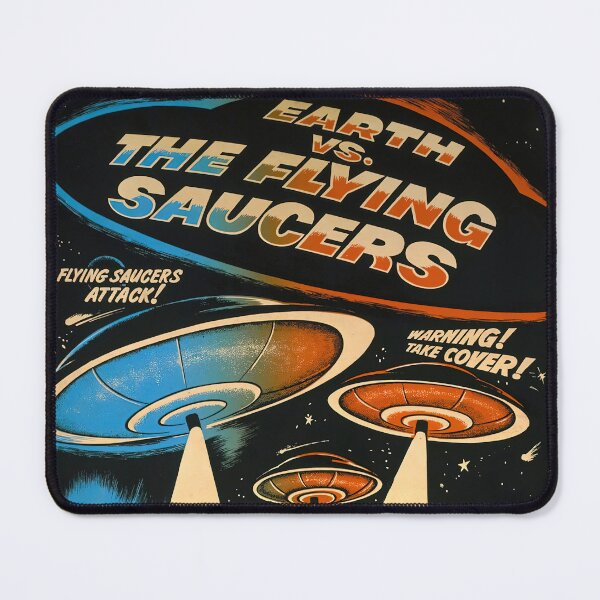 Item preview, Earth vs Flying Saucers Movie HD designed and sold by Retr0Tshirts.