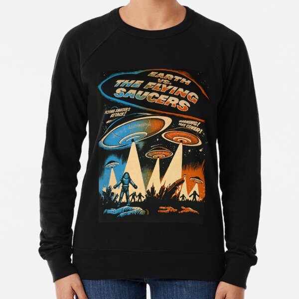 Item preview, Earth vs Flying Saucers Movie HD designed and sold by Retr0Tshirts.