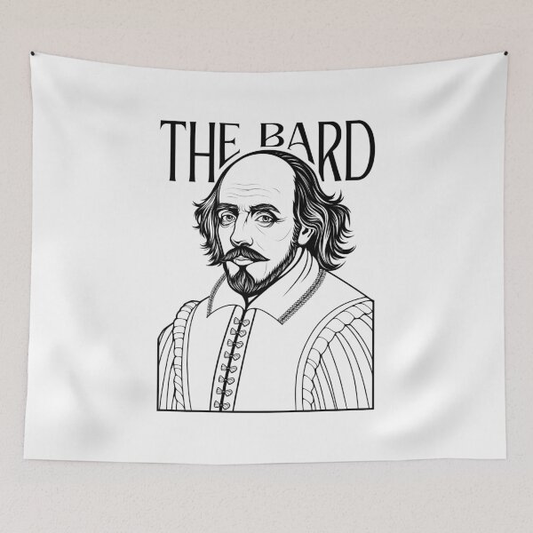 Item preview, The Bard | Shakespeare Portrait designed and sold by ObsidianDaz.