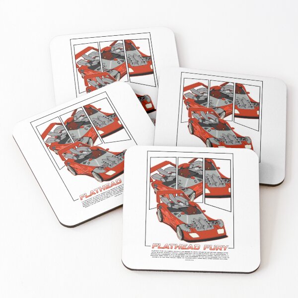 Item preview, HW Acceleracers Flathead Furry Poster Art designed and sold by Heybratan.