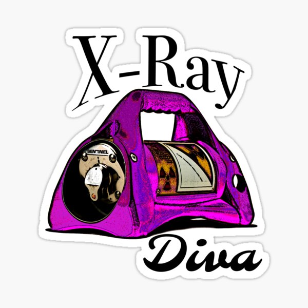 X-ray diva Sticker