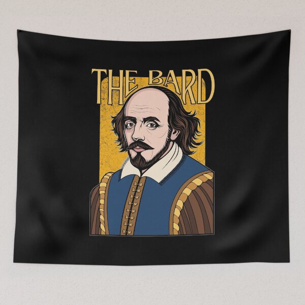 Item preview, The Bard | Shakespeare Portrait designed and sold by ObsidianDaz.