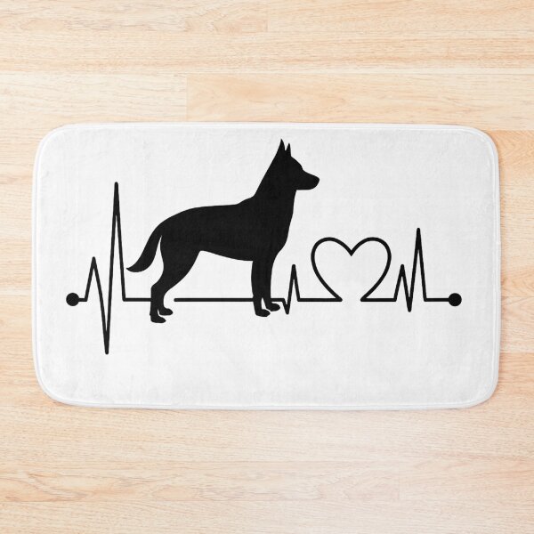 Item preview, Australian Kelpie Heartbeat Design – Perfect Gift for Kelpie Lovers designed and sold by GoodyPaws.