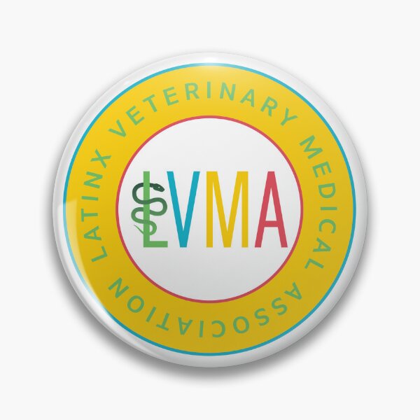 Item preview, Sello amarillo LVMA designed and sold by Latinx Veterinary Medical Association.