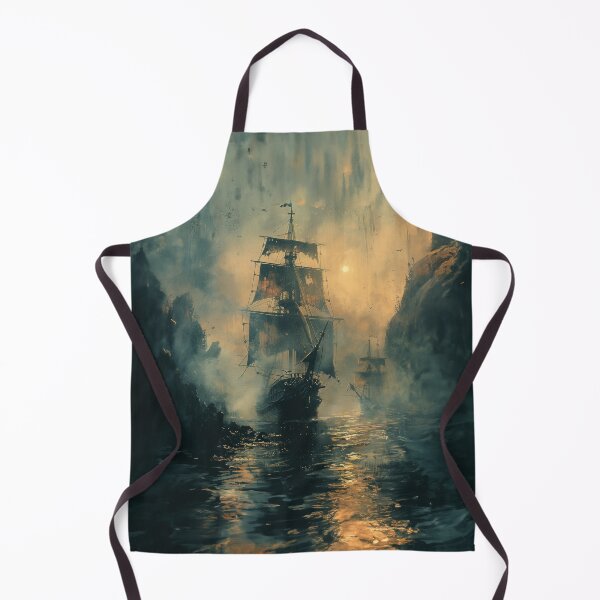 Item preview, Vintage ghost ship designed and sold by Made-by-Gus.