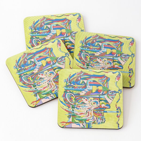 Item preview, PORTRAIT OF MAN WHO STARTED SMOKING WHEN EVERYONE ELSE QUIT designed and sold by lautir.
