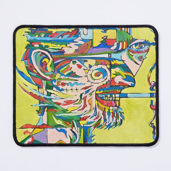 Item preview, PORTRAIT OF MAN WHO STARTED SMOKING WHEN EVERYONE ELSE QUIT designed and sold by lautir.