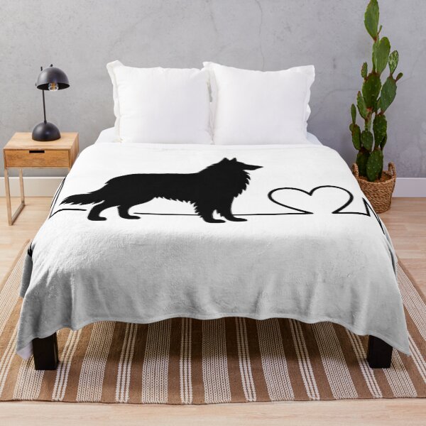 Item preview, Groenendael Heartbeat Design – Perfect Gift for Groenendael Lovers designed and sold by GoodyPaws.