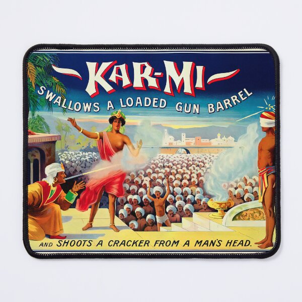 Item preview, Kar-mi the Magician Vintage Design designed and sold by Retr0Tshirts.