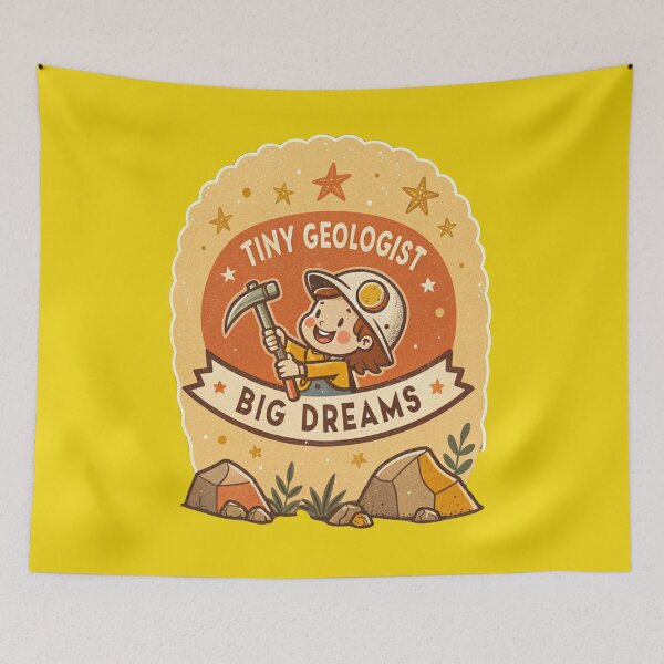 Item preview, Tiny Geologist – Big Dreams designed and sold by SignumShop.