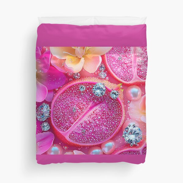 Item preview, Stunning Pink Glam Art - Fruits and Flowers designed and sold by AngelHomes1.