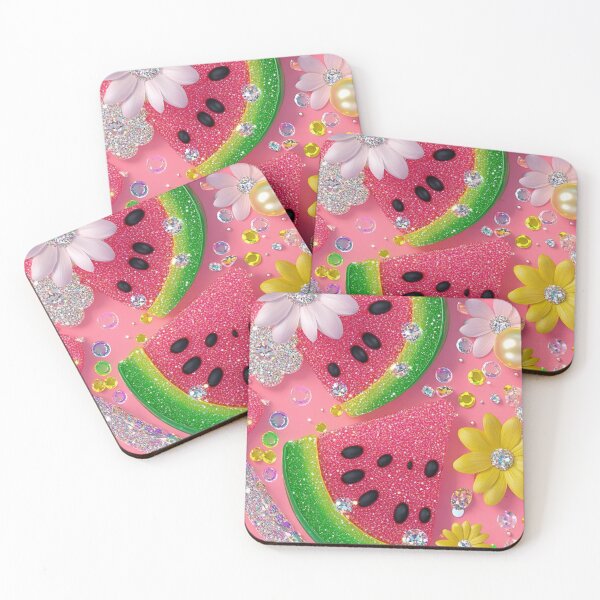 Item preview, Pink Watermelon Glam Art designed and sold by AngelHomes1.