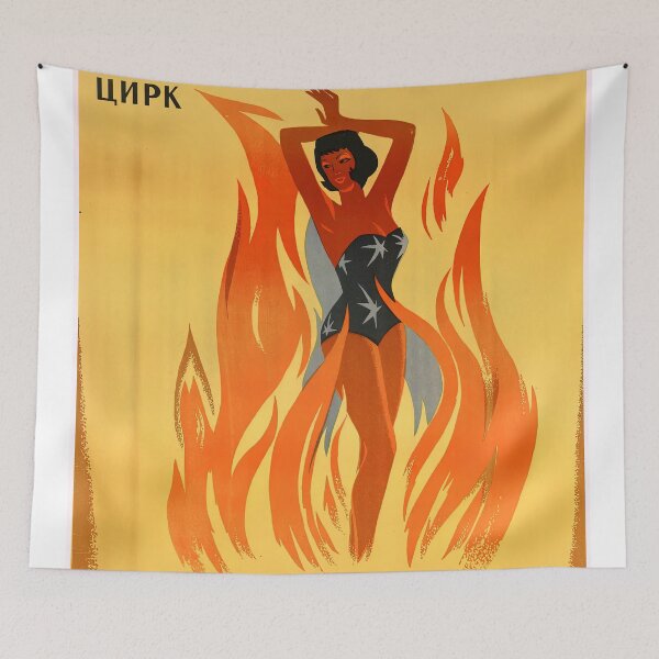 Item preview, Vintage Kio Circus Poster Retro Wall Art designed and sold by Retr0Tshirts.