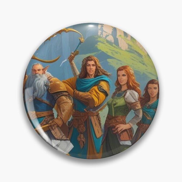 Item preview, Fantasy Adventurers Journeying Through Mountains designed and sold by PUBGMEDIA.