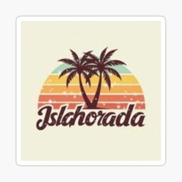 Item preview, Islamorada Florida - Vintage Tropical Sunset designed and sold by JaksaDesignHub.