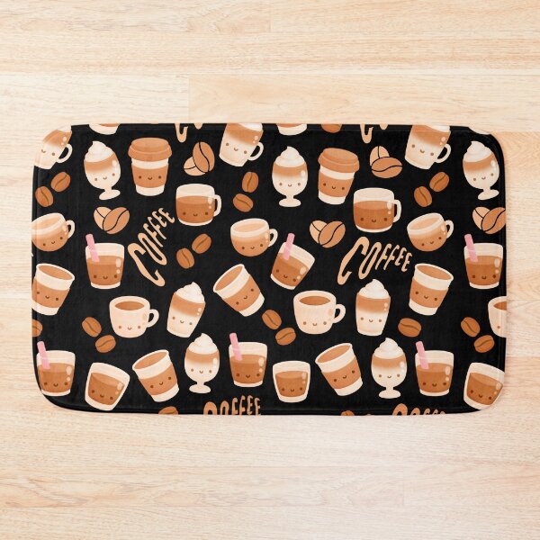 Item preview, Coffee Cups Pattern designed and sold by Cafe-Color.