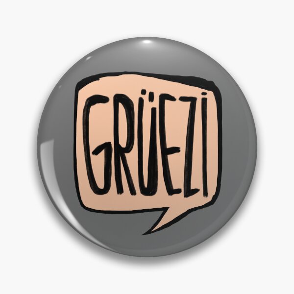 Item preview, Grüezi, say hello designed and sold by badlydrawnbabe.