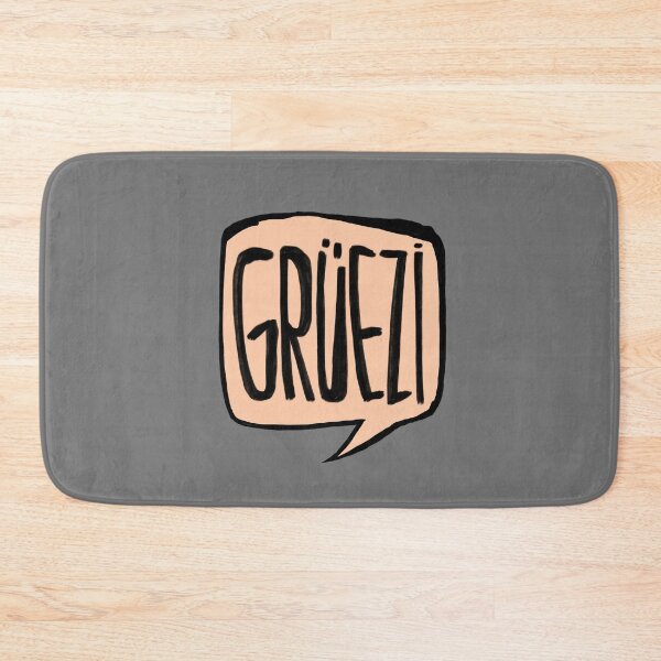 Item preview, Grüezi, say hello designed and sold by badlydrawnbabe.