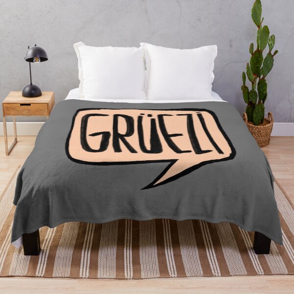 Item preview, Grüezi, say hello designed and sold by badlydrawnbabe.