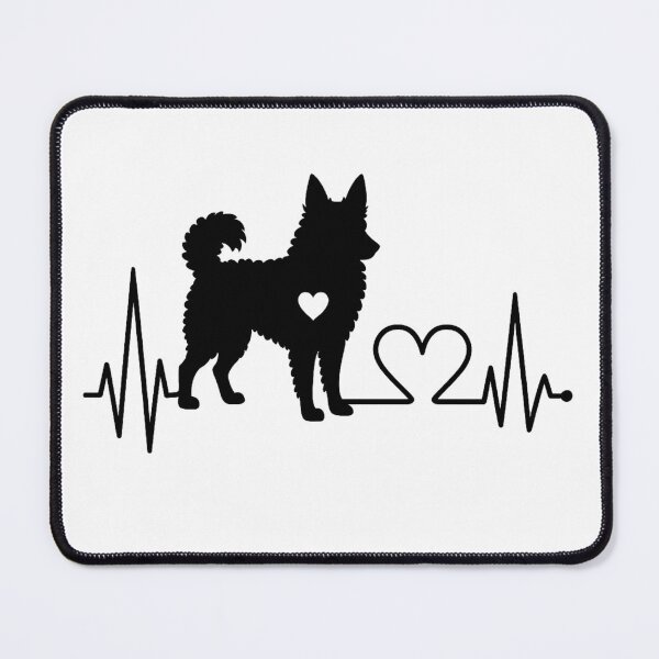 Item preview, Croatian Sheepdog Heartbeat – Unique Design for Dog Lovers designed and sold by GoodyPaws.