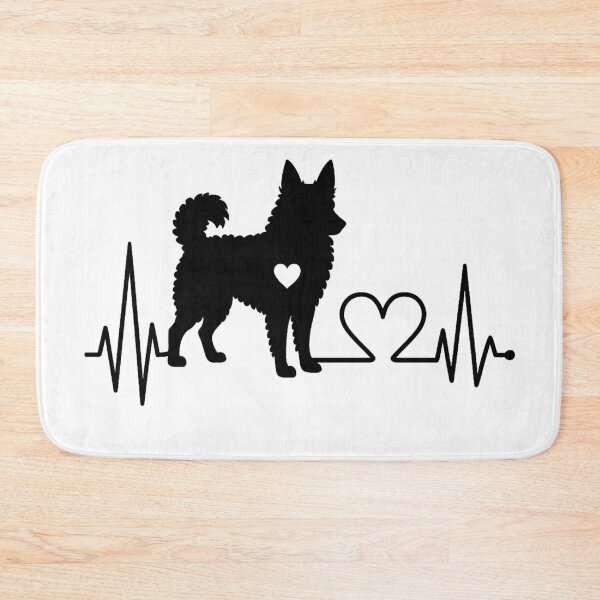 Item preview, Croatian Sheepdog Heartbeat – Unique Design for Dog Lovers designed and sold by GoodyPaws.