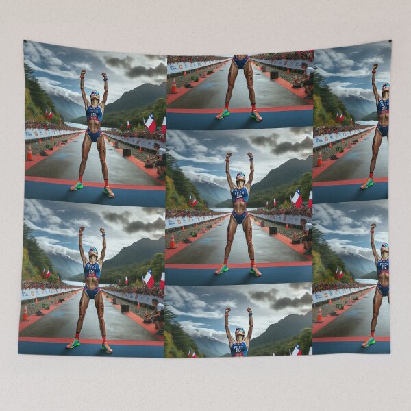 Item preview, "Victory Calm – First to Finish" designed and sold by Triathlongram.