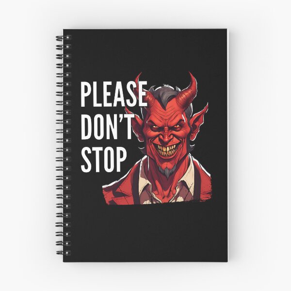 Item preview, Devil says, please don't stop designed and sold by BloodyTeapot.