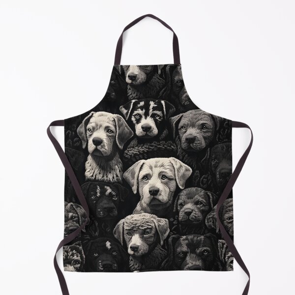 Item preview, Cute Dogs Retro Embroidery Pattern designed and sold by SecretDicer.