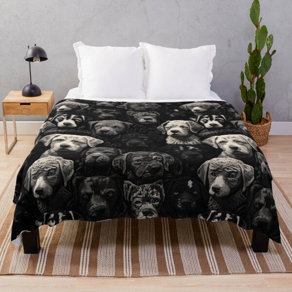 Item preview, Cute Dogs Retro Embroidery Pattern designed and sold by SecretDicer.