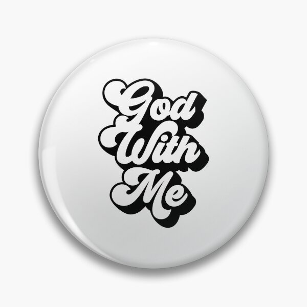 Item preview, God With Me T-Shirt | Bold Christian Faith Shirt for Men | Christian Gift for Him | Inspiring Christian Clothing | Spiritual Apparel designed and sold by National Cyber Security Training Academy.