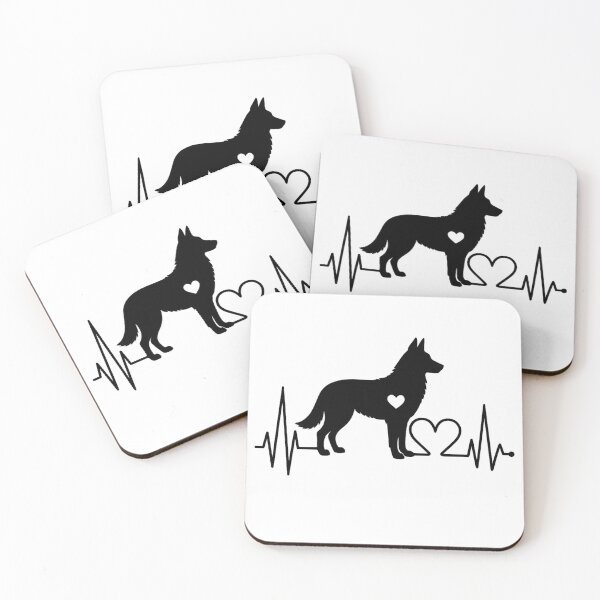 Item preview, Czechoslovakian Wolfdog Heartbeat – Unique Design for Dog Enthusiasts designed and sold by GoodyPaws.