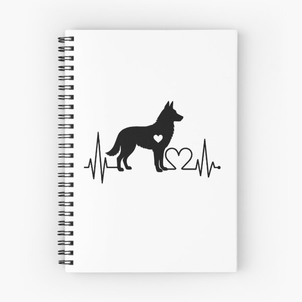 Item preview, Czechoslovakian Wolfdog Heartbeat – Unique Design for Dog Enthusiasts designed and sold by GoodyPaws.