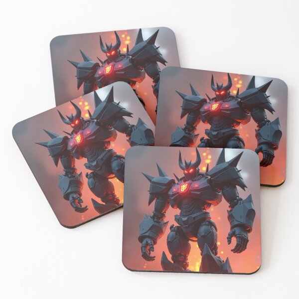 Item preview, Imposing Dark Robot Amidst Flames designed and sold by PUBGMEDIA.