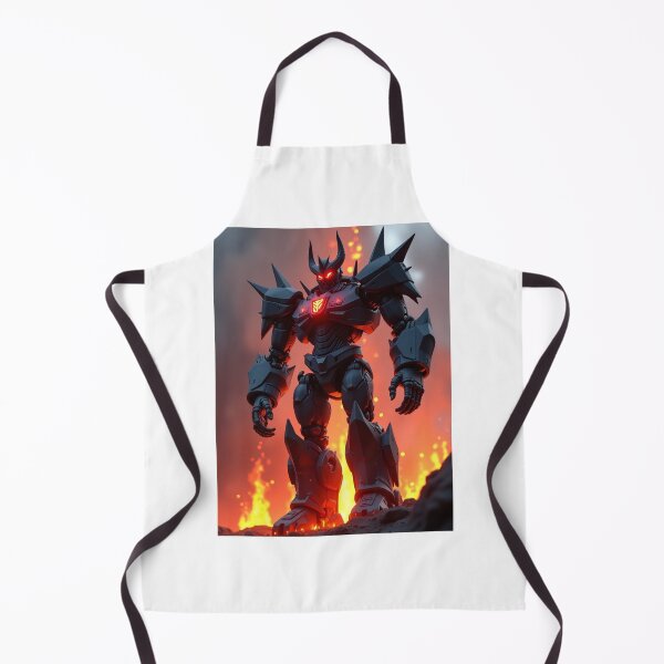Item preview, Imposing Dark Robot Amidst Flames designed and sold by PUBGMEDIA.