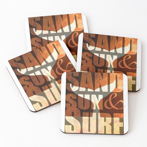Item preview, Warm Sand Sun And Surf Beach Art 2 designed and sold by Sharon Cummings Art.