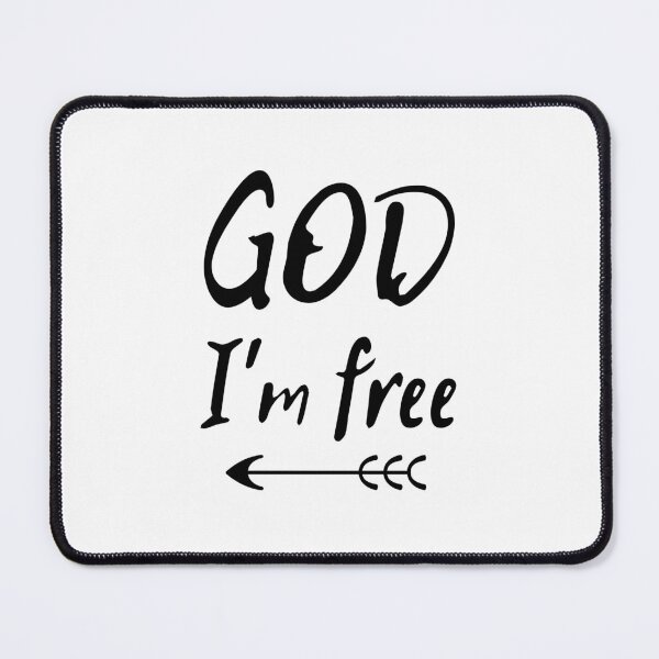 Item preview, God I'm Free T-Shirt | Christian Freedom Shirt for Men | Inspirational Christian Gift | Faith-Based Apparel | Christian Mens Clothing designed and sold by National Cyber Security Training Academy.