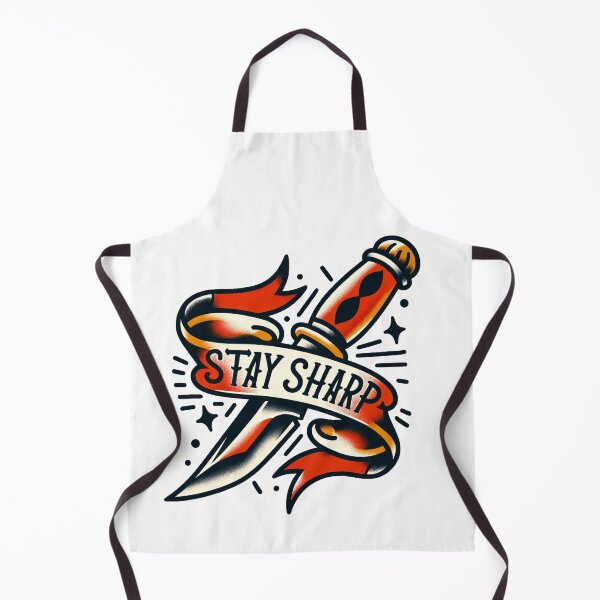 Item preview, Old School Knife Design - Stay Sharp designed and sold by taste-with-it.