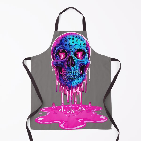 Item preview, Mystic Glowing Neon Skull designed and sold by JonHale.
