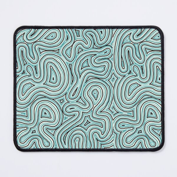 Item preview, thick teal lines  designed and sold by abigaildonovan.