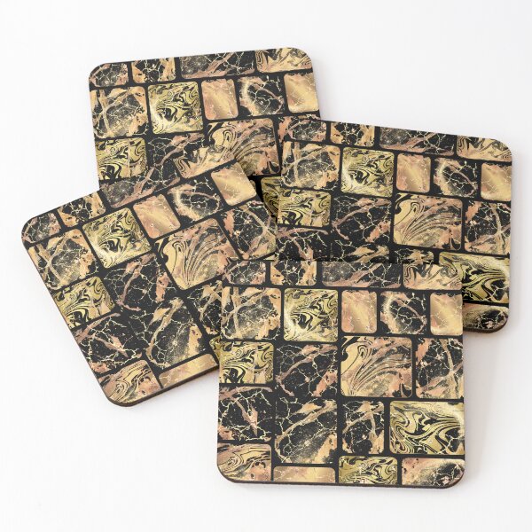 Item preview, Geometric Pattern Gold Accents designed and sold by BloodyTeapot.