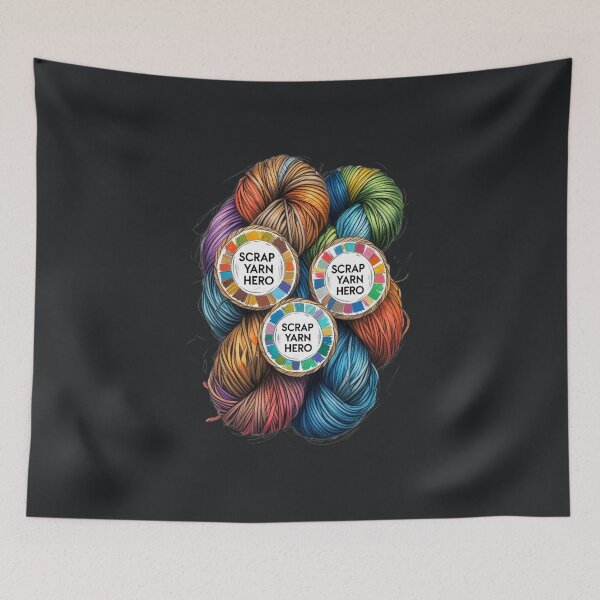 Item preview, Reclaimed Fiber Skein Art designed and sold by Zakrytos ★★★★★.