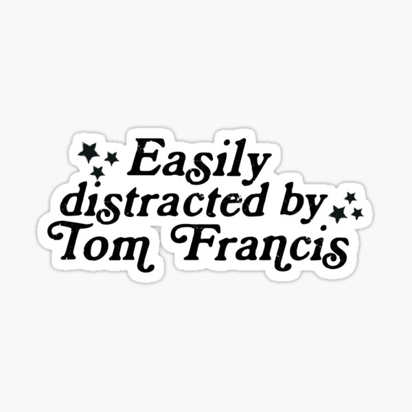 Item preview, Tom Francis Leicht ablenkbar durch designed and sold by baranskini.