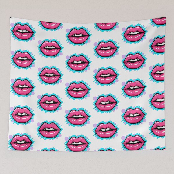 Item preview, Lips | Bold and Expressive Pop-Inspired Graphic designed and sold by Tw1nsAIArt.