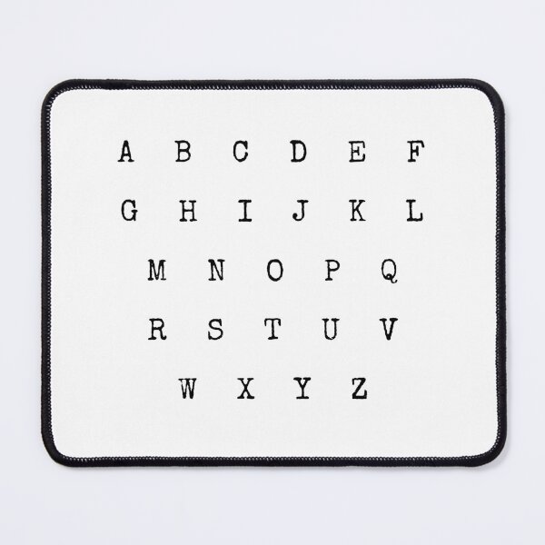 Item preview, Typewriter Letter Alphabet designed and sold by SWETA HALDER.