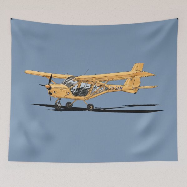 Artikelvorschau, Aeroprakt 22LS Foxbat Digitale Luftfahrt-Kunst-Illustration entworfen und verkauft von GeraldSmithArt.