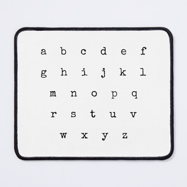 Item preview, Typewriter Letter Alphabet designed and sold by SWETA HALDER.