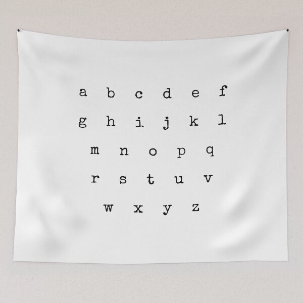 Item preview, Typewriter Letter Alphabet designed and sold by SWETA HALDER.